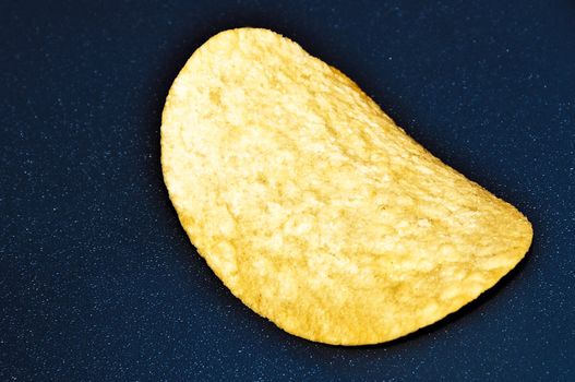 Close up of   potato chips on table