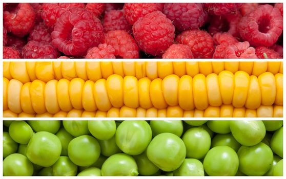 Set background of natural food, close-up, high resolution