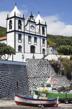 Fishing village of Calheta do Nesquim, Pico island, Azores