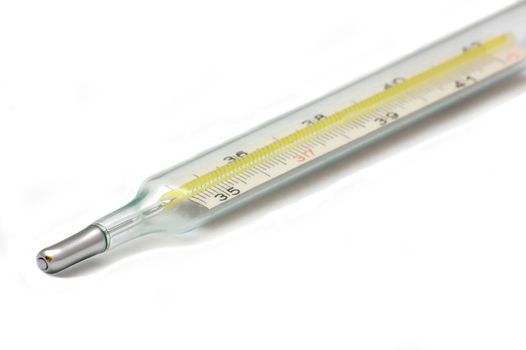 thermometer isolated on the white background