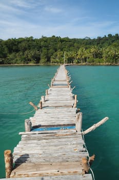 wooden bridge