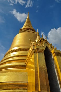 Golden pagoda in Grand Palace