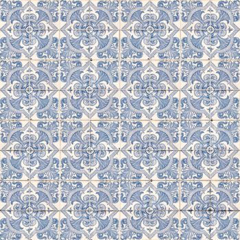 Seamless tile pattern of ancient ceramic tiles.