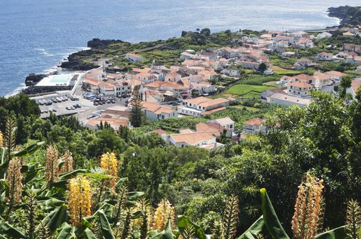 Small village of Ribeiras in Pico island, Azores