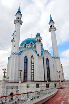 A mosque in the Kremlin in Kazan Russia a Tatar region.