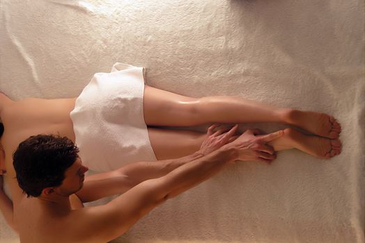 Massaging Legs, Massage, Medicine Procedure, Cellulite reduction,