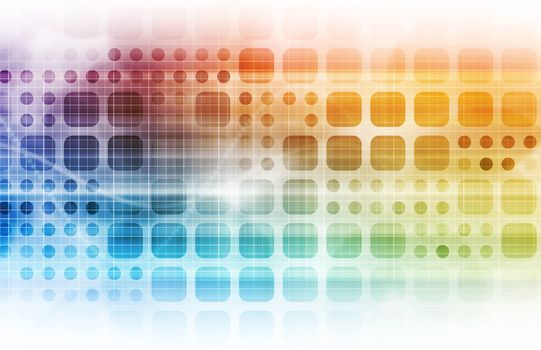 Modern Multimedia Creative as a Art Background