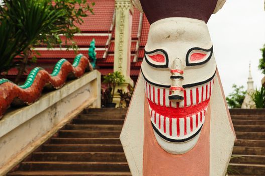 Statue of Thai masked, It is named Phi-Ta-Khon