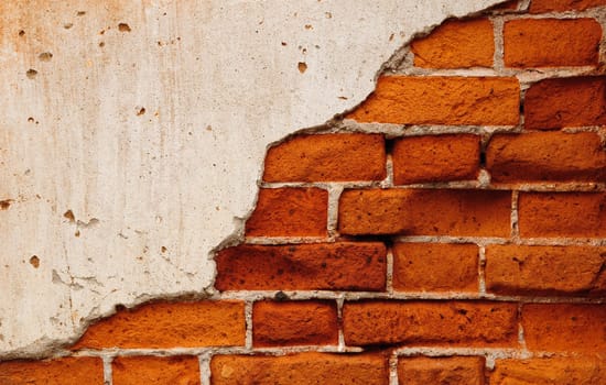 texture of old brick wall