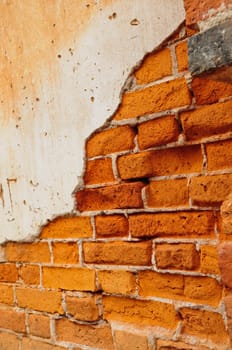 texture of old brick wall