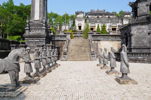 Tomb of Emperor Khai Dinh, Hue, Vietnam