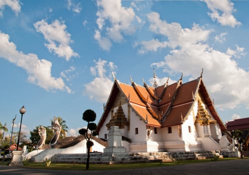 Phumin temple in Nan Province, Thailand