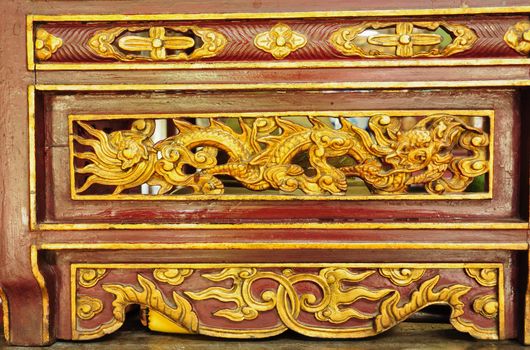 carved in vietnam style