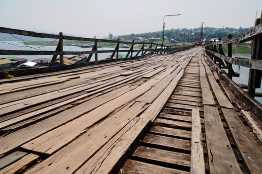 wooden bridge