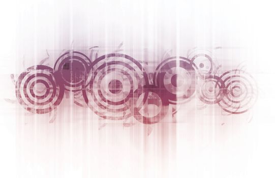 Futuristic Background as a Network Concept Art
