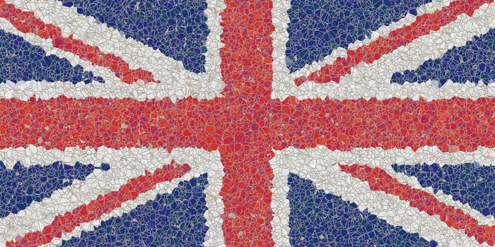 An image of an United Kingdom mosaic