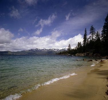 Lake Tahoe in California