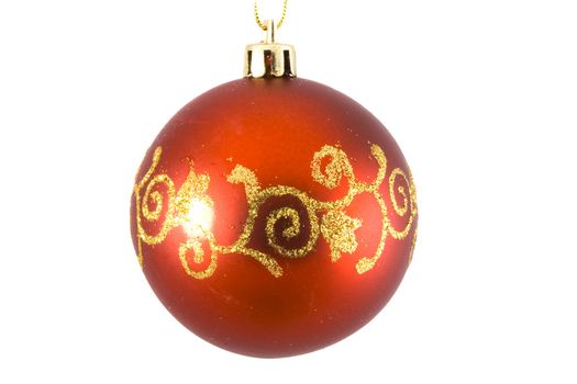 a christmas ornament - seasonal decoration - isolated - close up