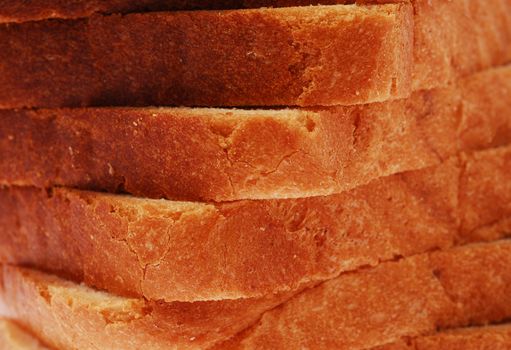 bread slices spiral tower