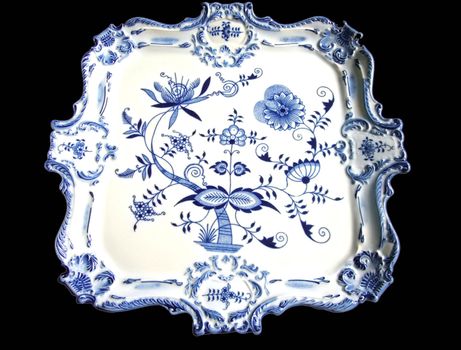 China decorated in the so called "onion pattern" is Czech folklore.