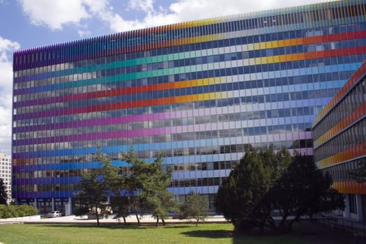 rainbow building - Palace Kodanska - city of Prague