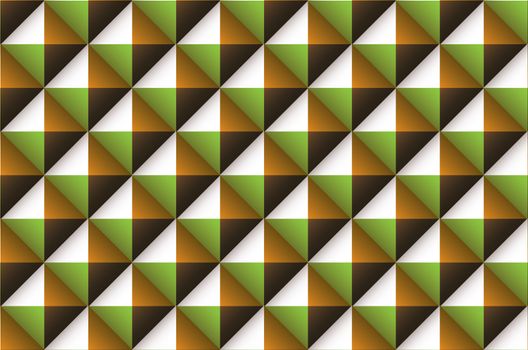 Green brown and orange abstract wallpaper background