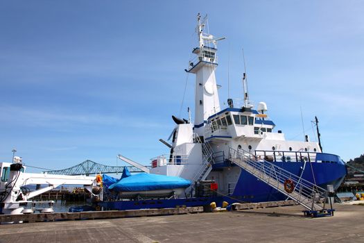 Oregon responder a vessel for emergency at sea, port of Astoria.