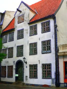 old city house