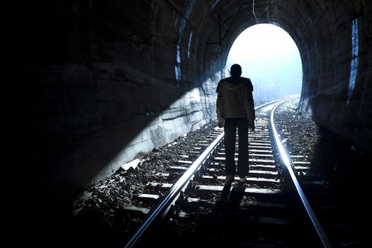 Exit from darknes - Light at end of tunnel
