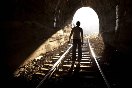 Exit from darknes - Light at end of tunnel