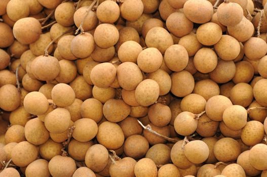 Longan fruit in Thailand has a sweet taste