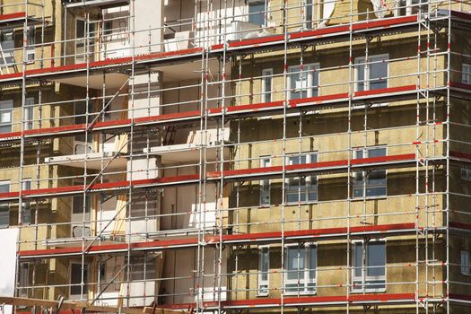 Full Frame of a Construction Site