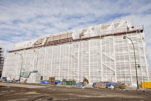Construction Site on a sunny day
