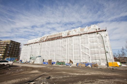 Construction Site on a sunny day