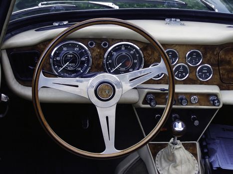 Vintage sport car