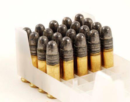 stock pictures of bullets for use in a rifle or gun