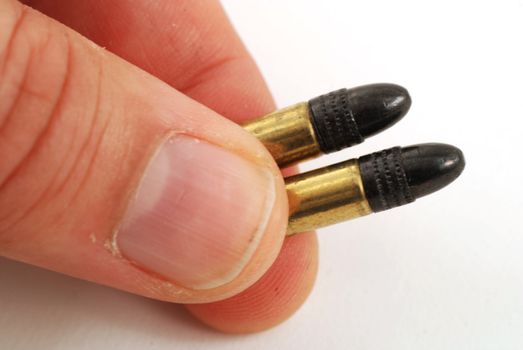 stock pictures of bullets for use in a rifle or gun