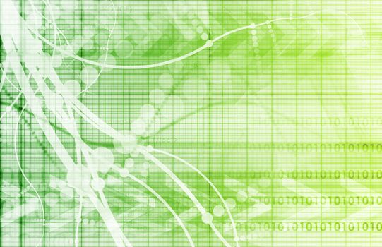 Futuristic Abstract as a Technology Background Art