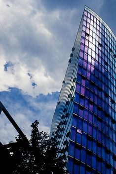 Sky-scraper of the "Sony-Center" in Berlin, capital of Germany