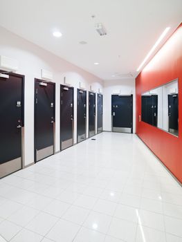 Toilet Area with modern architecture