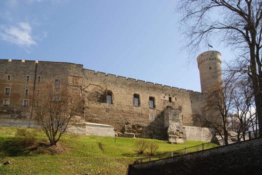 Tallinn, towers and walls of old city