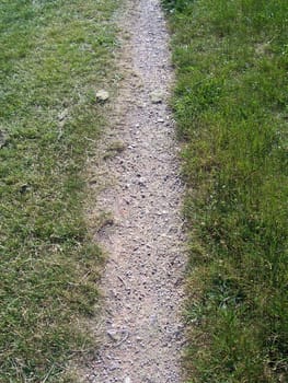 Photo of a path and grass