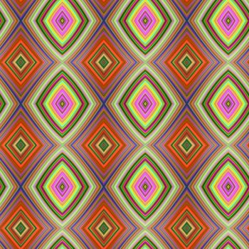 Abstract colorful retro seamless background