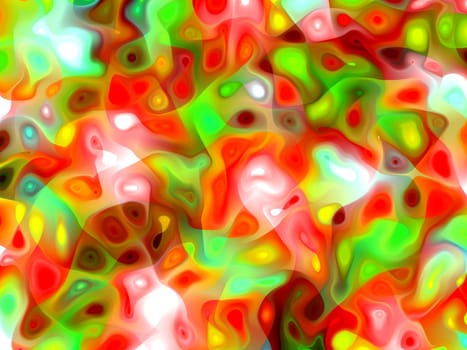 Abstract background of many colors
