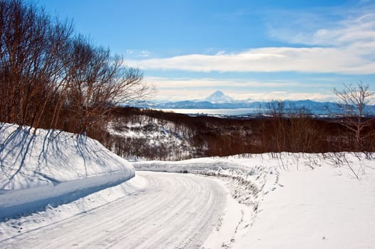 The city of Petropavlovsk - Kamchatka in Russia