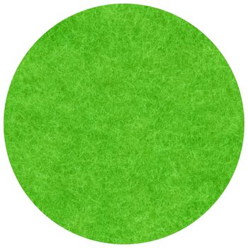 Natural woollen fabric: a green mohair, round, macro