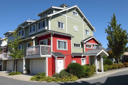 A residential home architectural design in Richmond BC Canada.