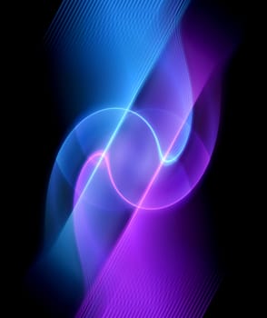 Computer designed abstract background