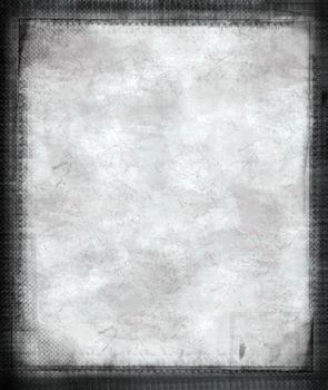 Computer designed grunge border and textured paper background