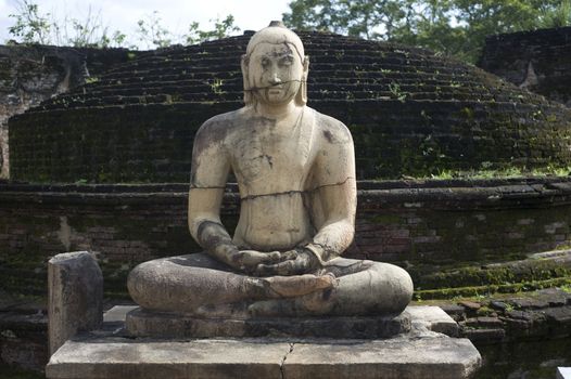 Buddha statue in Polonnaruwa, Sri Lanka